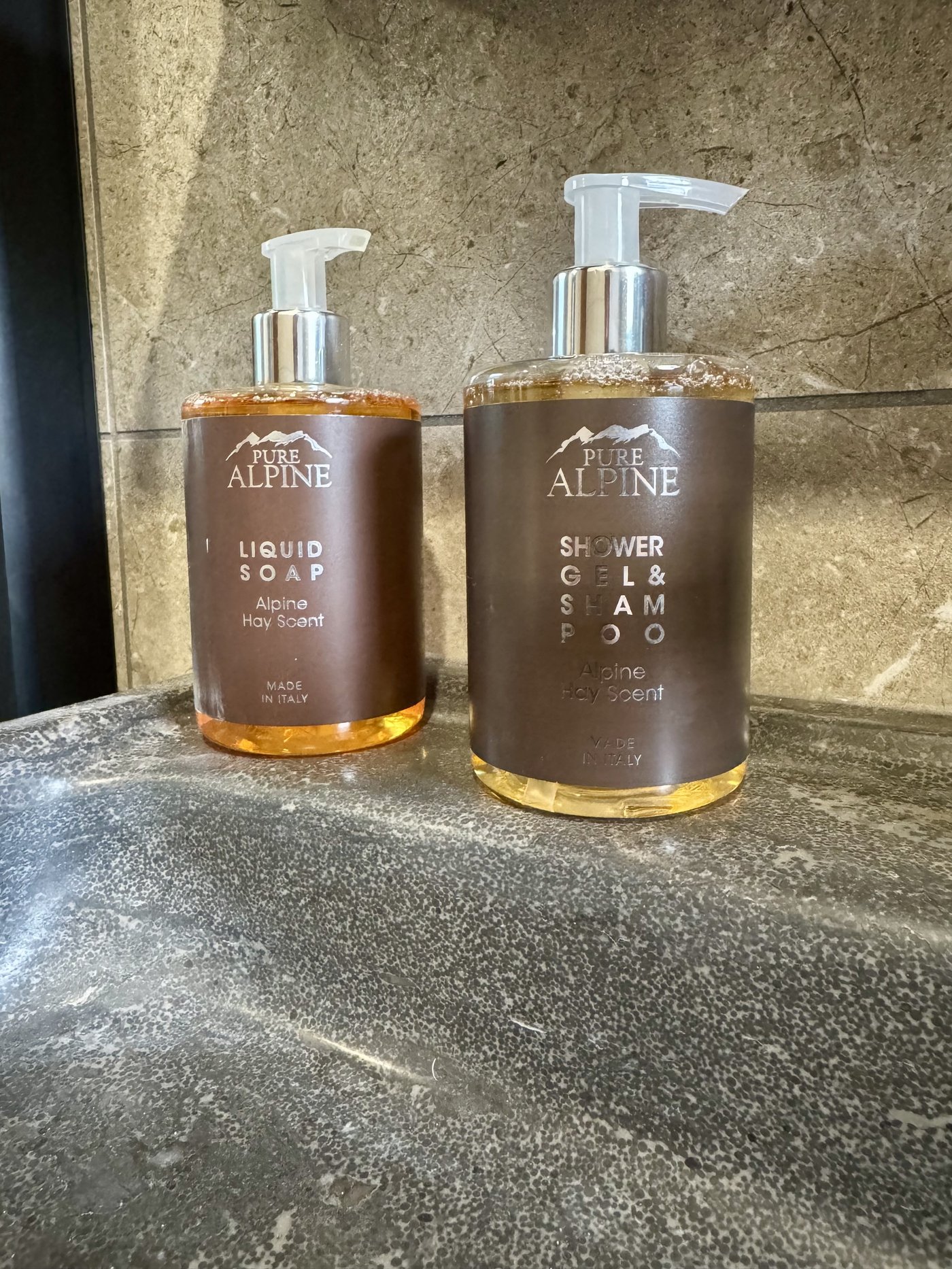 Produits de toilette Pure Alpine